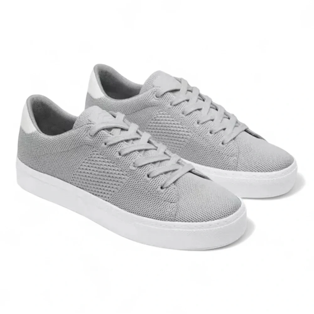 GREATS Royale Knit Sneaker in Grey NIB - Picture 3 of 9
